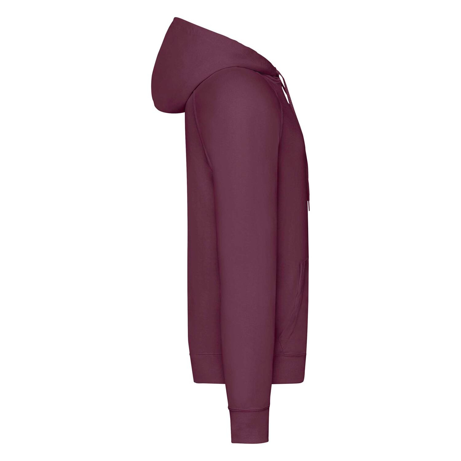 Burgundy Men&#039;s Hooded Sweat Sweat Fruit of the Loom