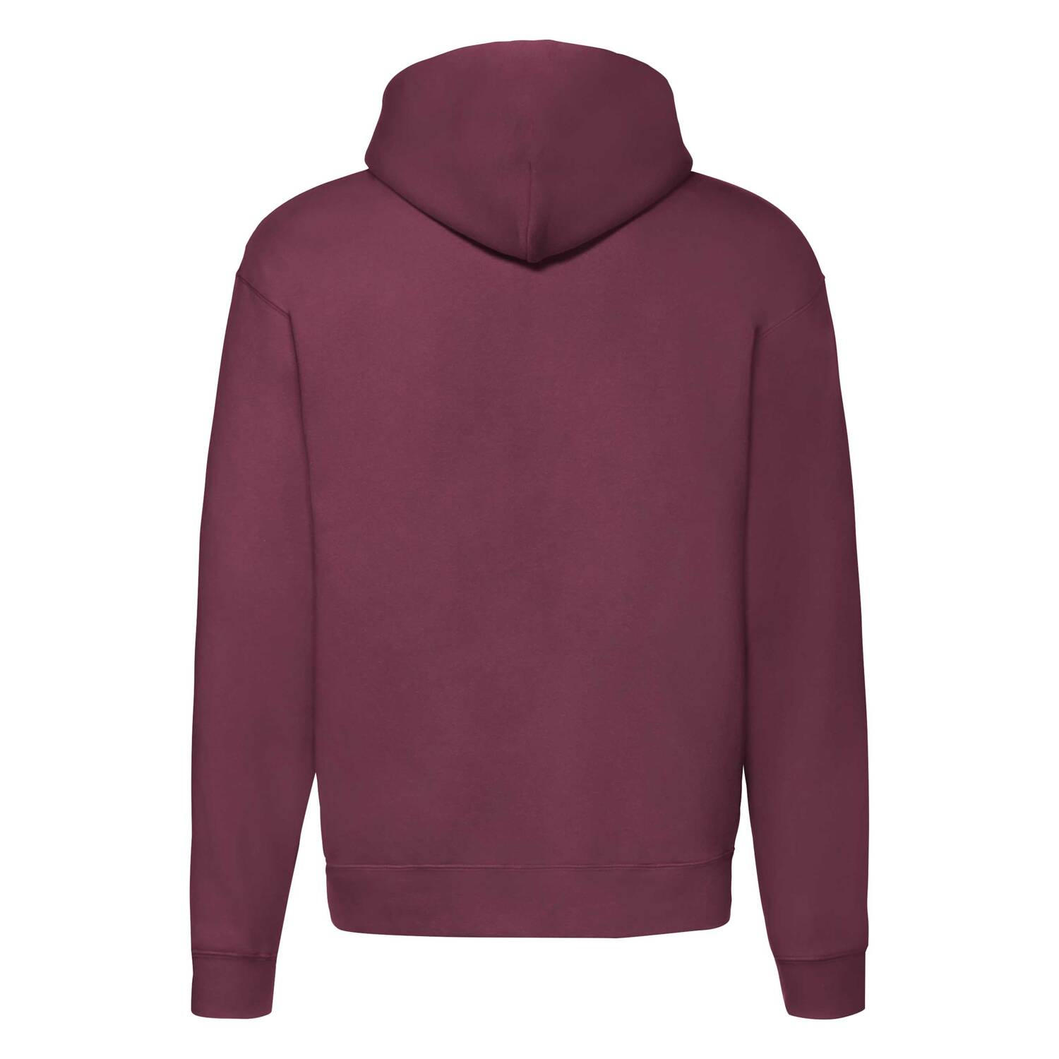 Burgundy Men&#039;s Hoodie Premium Fruit of the Loom