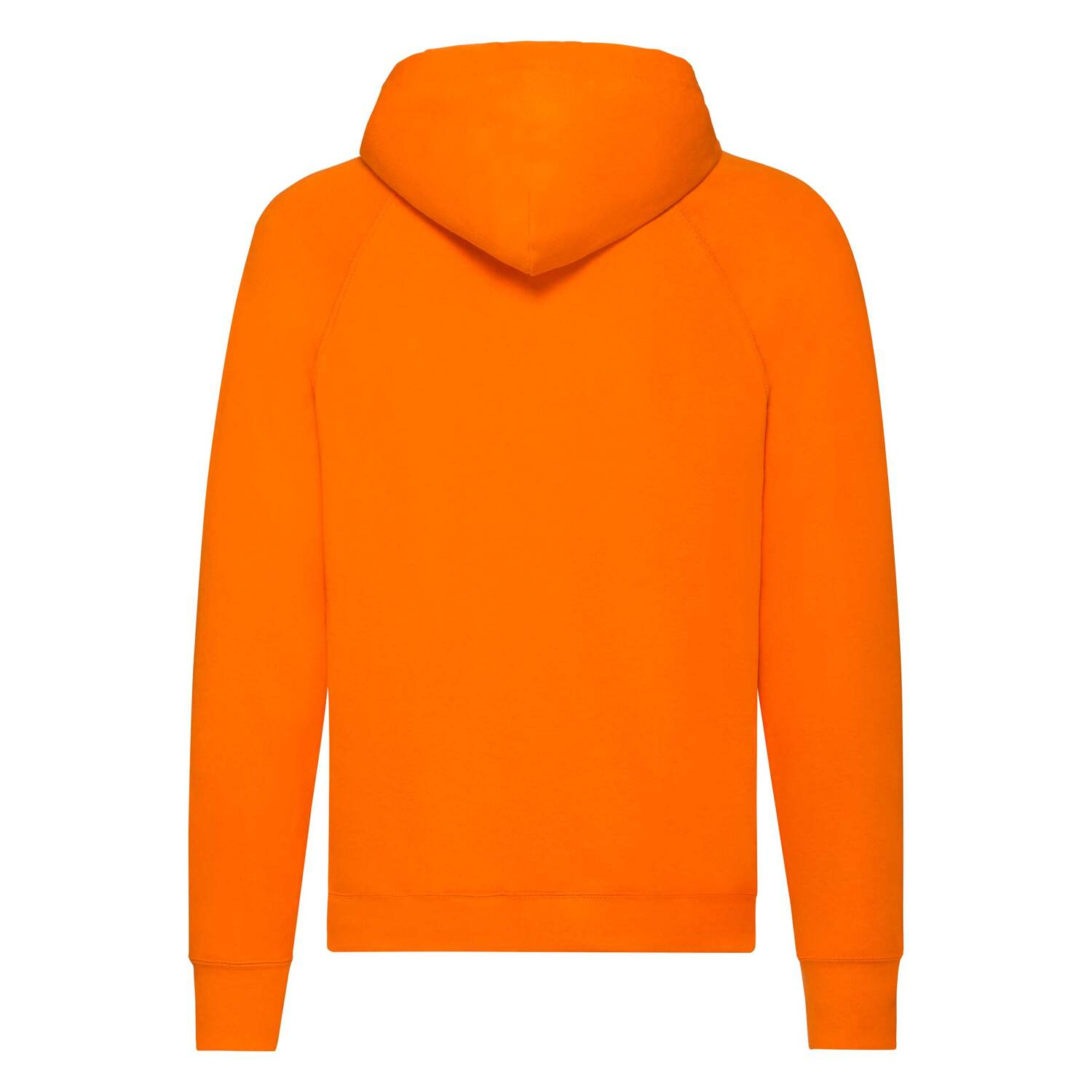 Orange Men's Hooded Sweat Sweat Fruit of the Loom