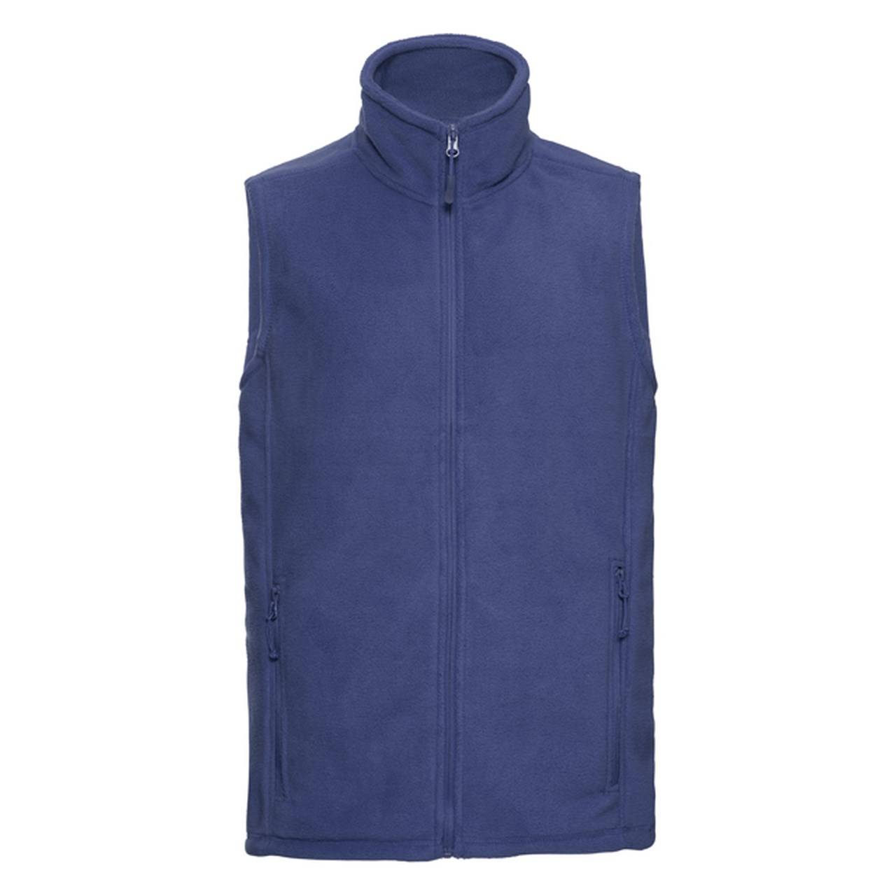 Levně Men's fleece vest 100% polyester, non-pilling fleece 320g