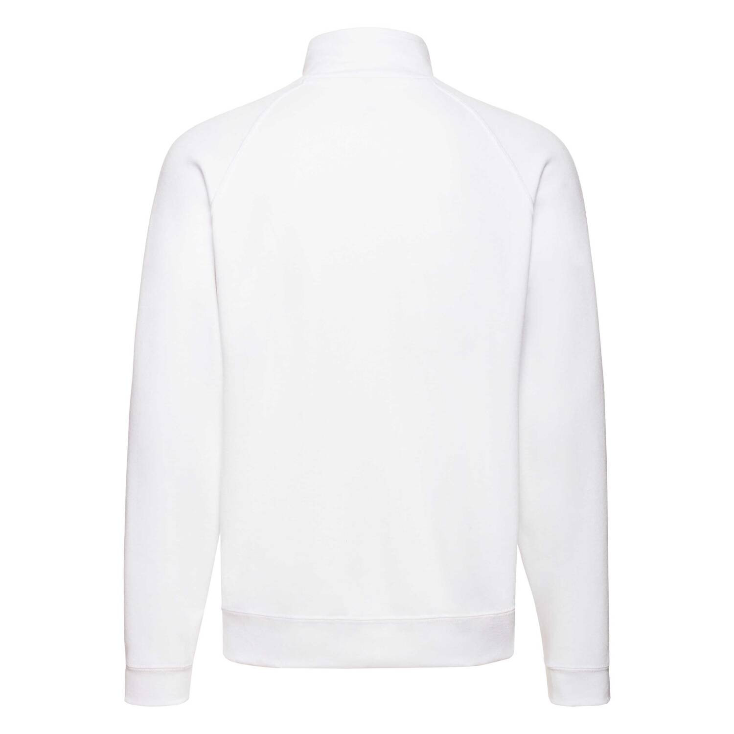 White Men's Sweat Jacket Fruit of the Loom