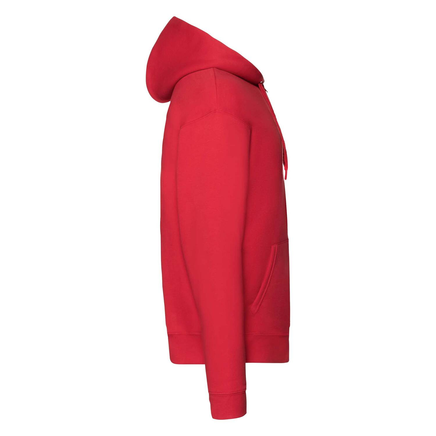 Red Men&#039;s Hoodie Premium Fruit of the Loom