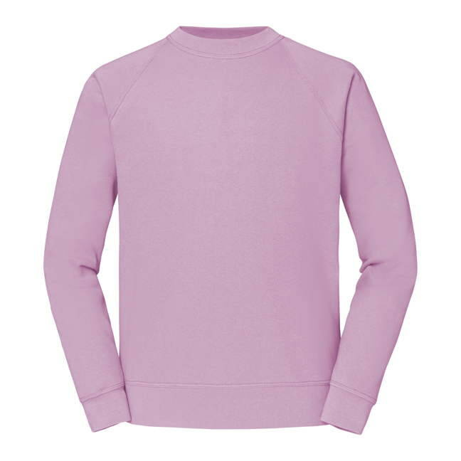 Raglan Men&#039;s Pink Sweat Fruit of the Loom