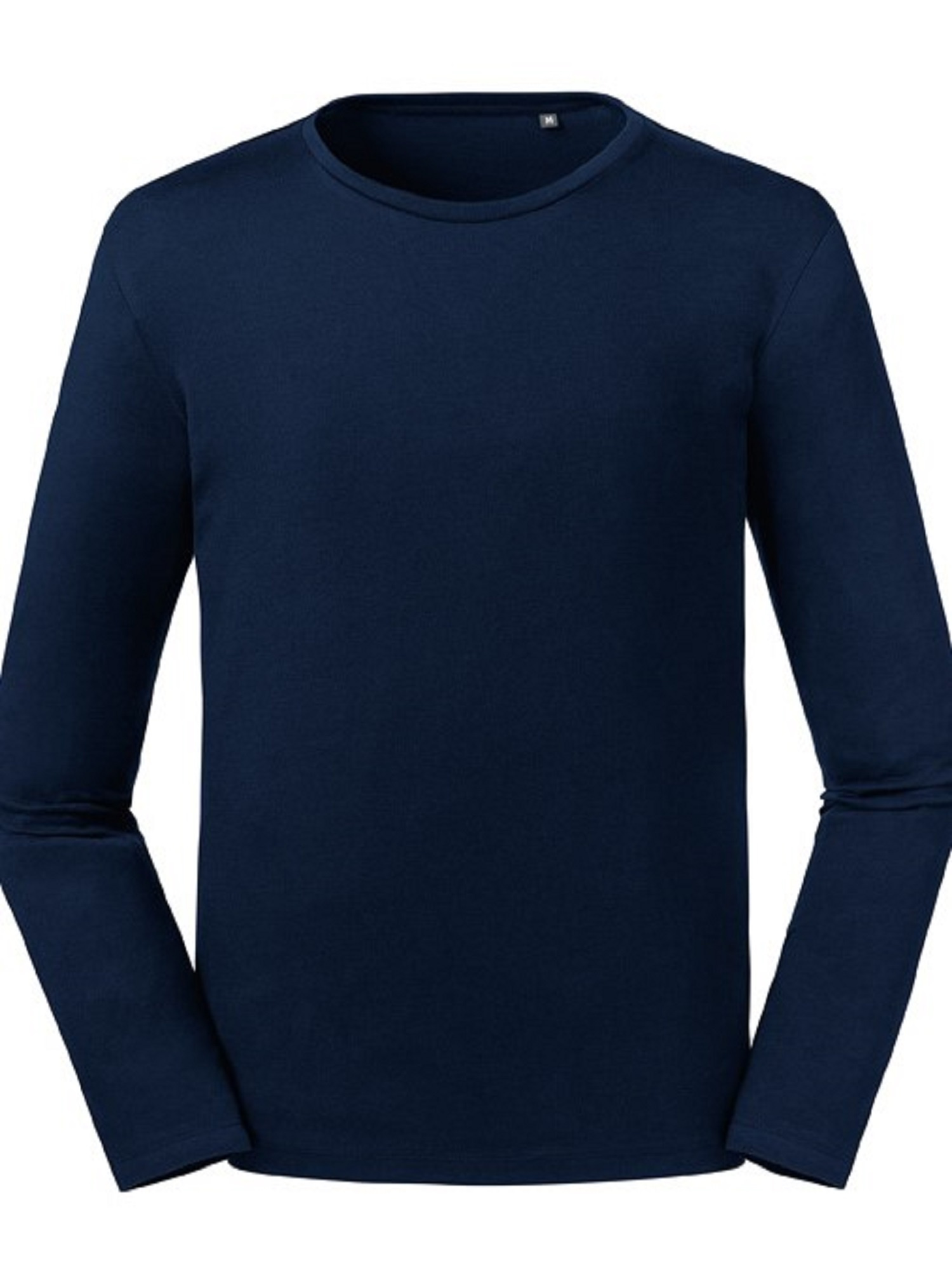 Russell Men's Pure Organic Long Sleeve T-Shirt