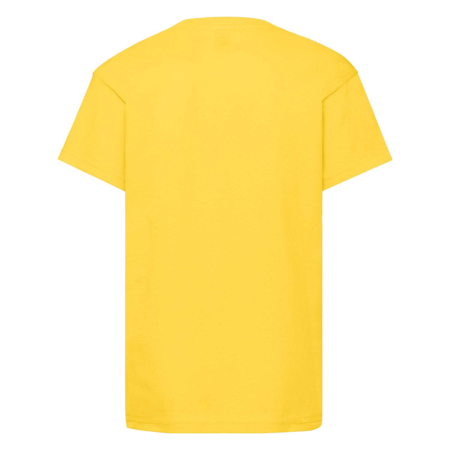Yellow T-shirt for Children Original Fruit of the Loom