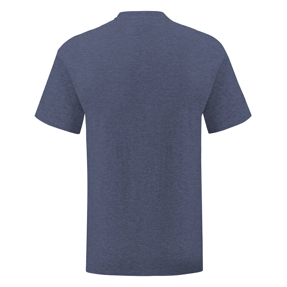 Navy blue Iconic combed cotton t-shirt Fruit of the Loom