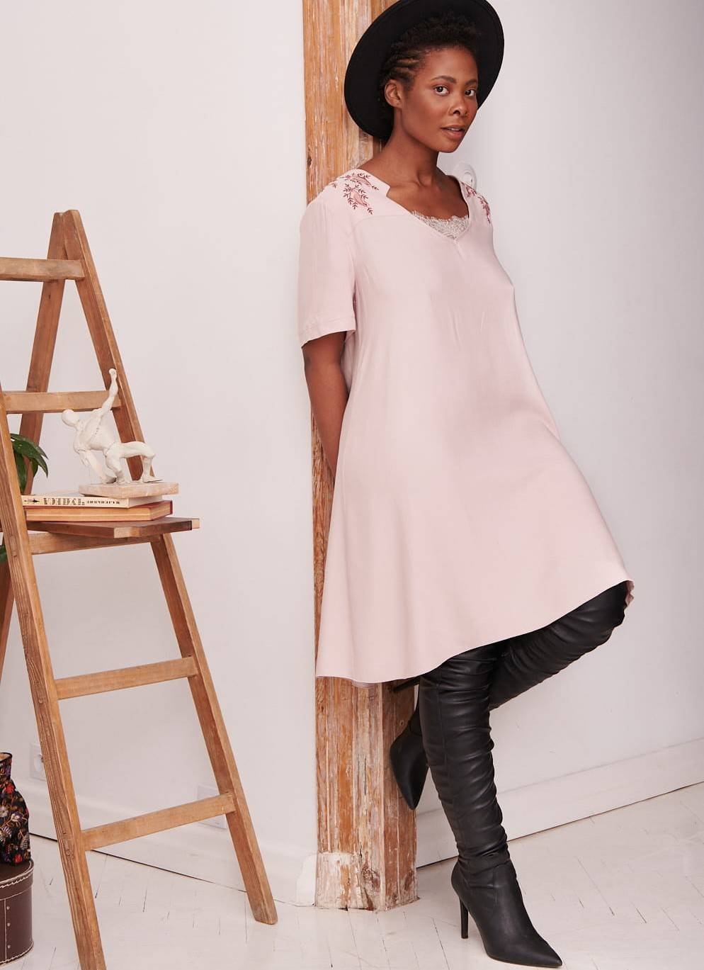Pink dress Blue Shadow axp0828. S14