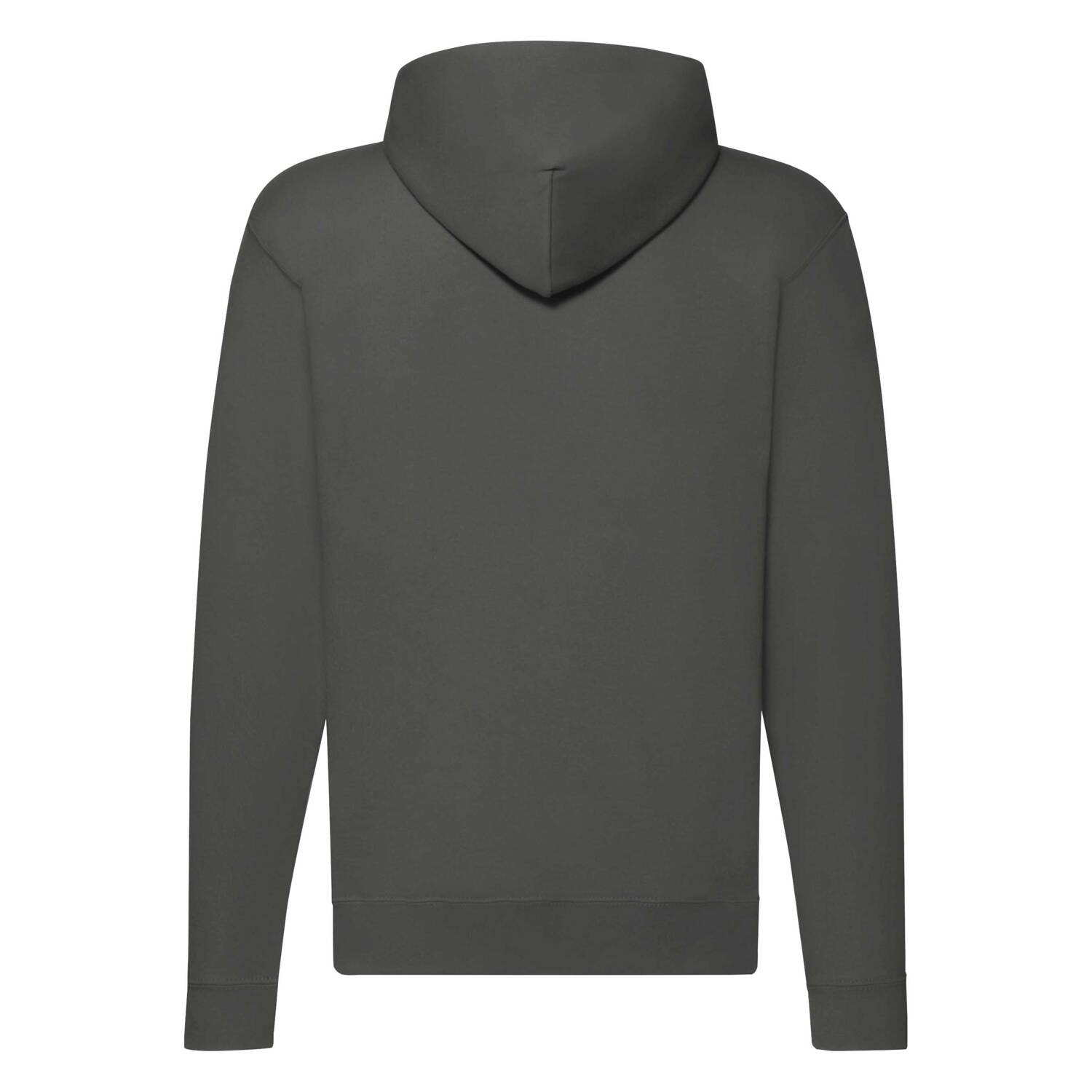 Graphite Zippered Hoodie Classic Fruit of the Loom