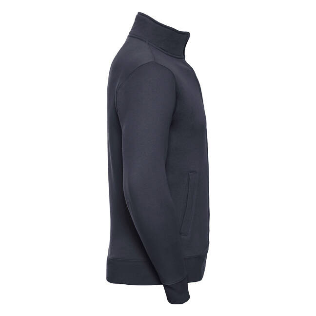 Men's Zip Up Sweatshirt - Authentic R267M 80% Plain Ring-Spun Cotton 20% Polyester (Three-Layer Fabric) 280g