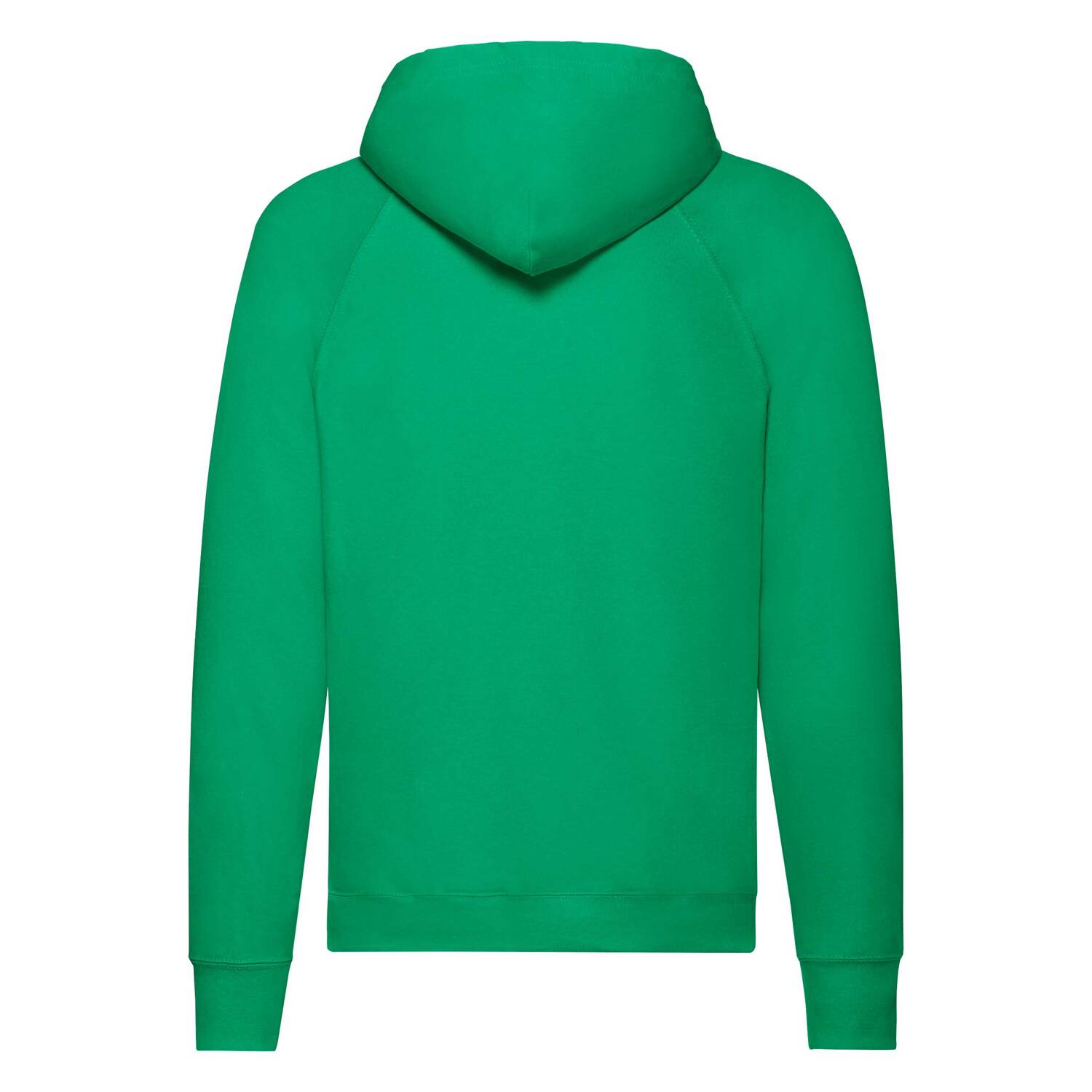 Zielona bluza męska z kapturem Lightweight Hooded Sweat Fruit of the Loom