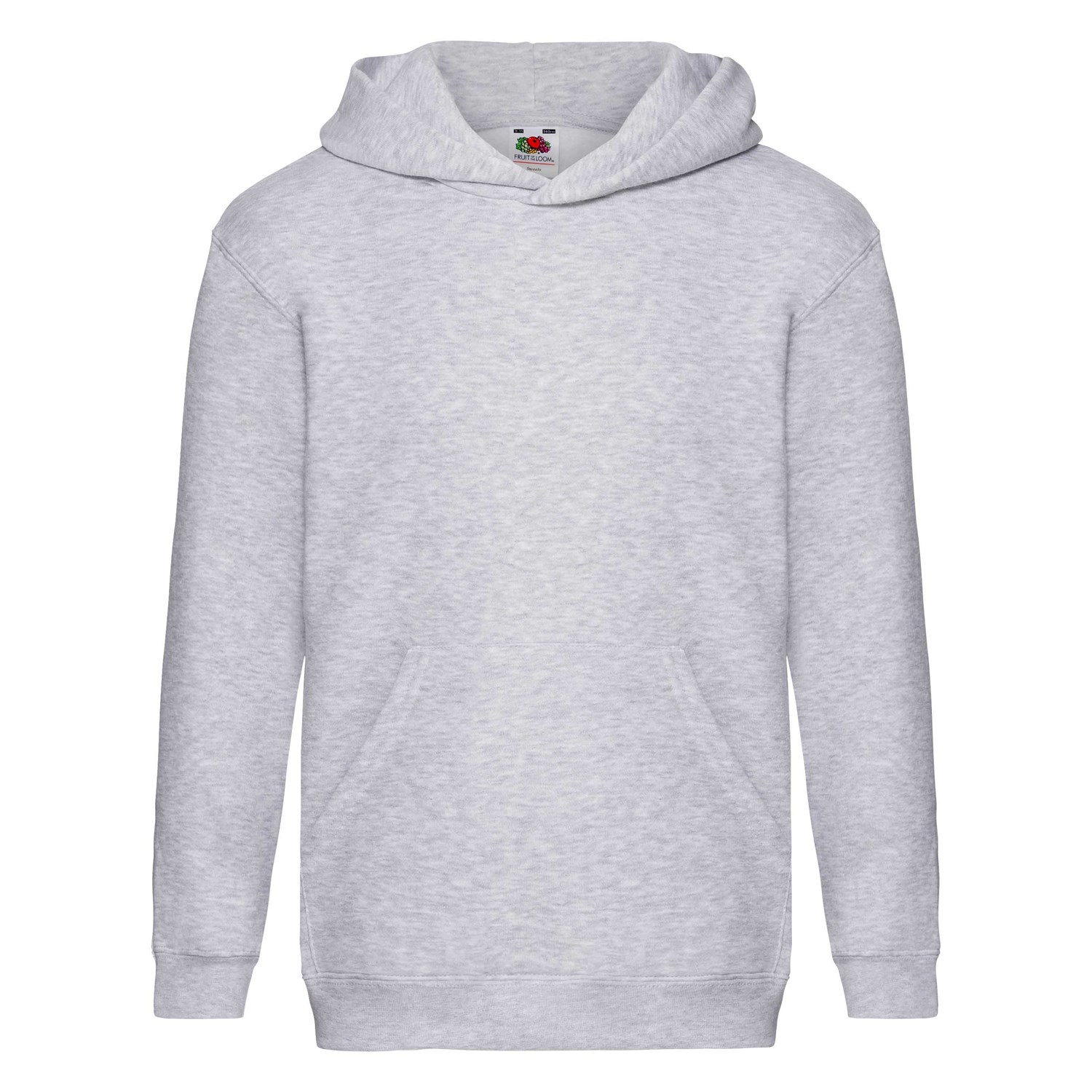 Szara Bluza Dziecięca Hooded Sweat Fruit Of The Loom