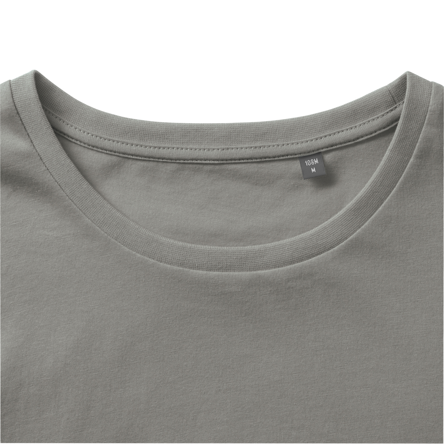 Beige Men's T-shirt Pure Organic Russell