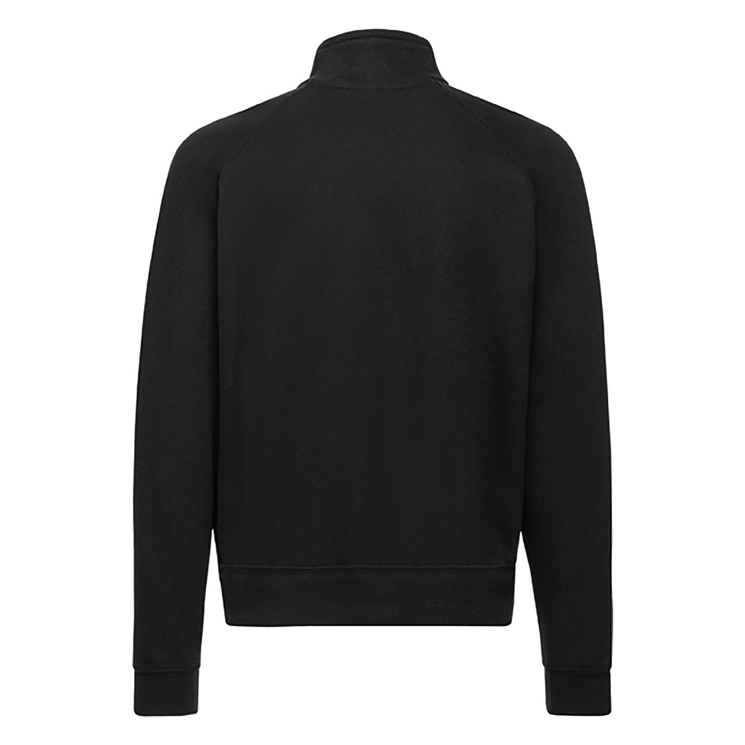 Black Men's Sweat Jacket Fruit of the Loom