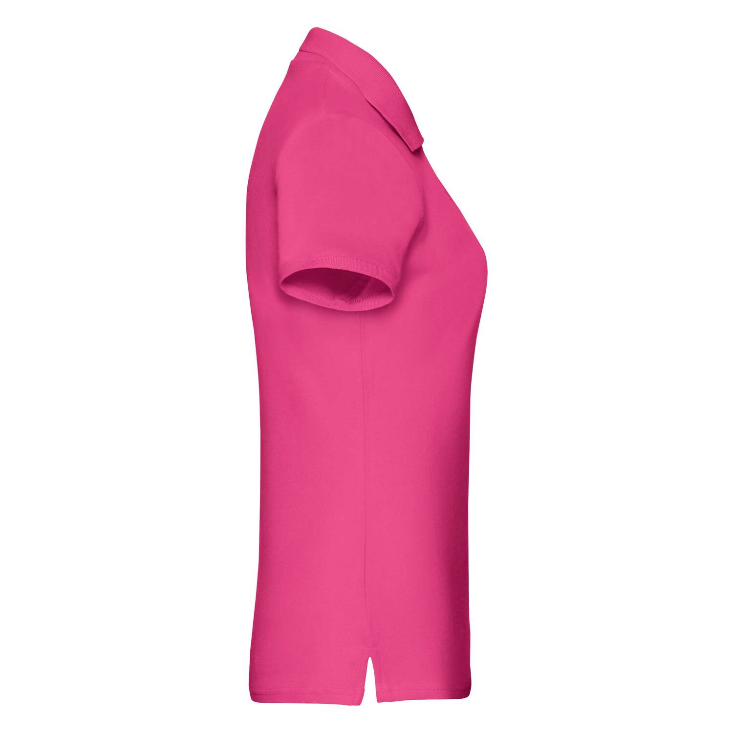 Polo Fruit of the Loom Pink Women's T-shirt
