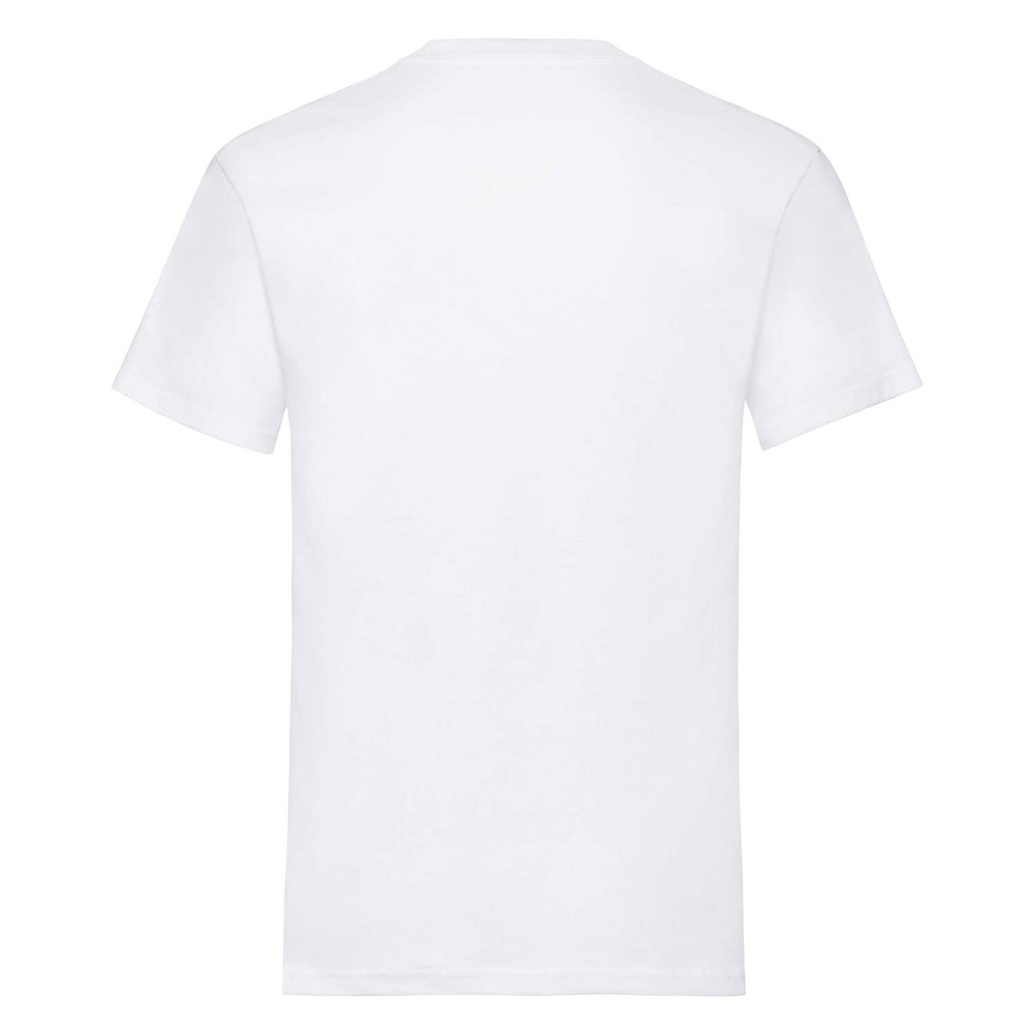 White Men's T-shirt Heavy Fruit of the Loom