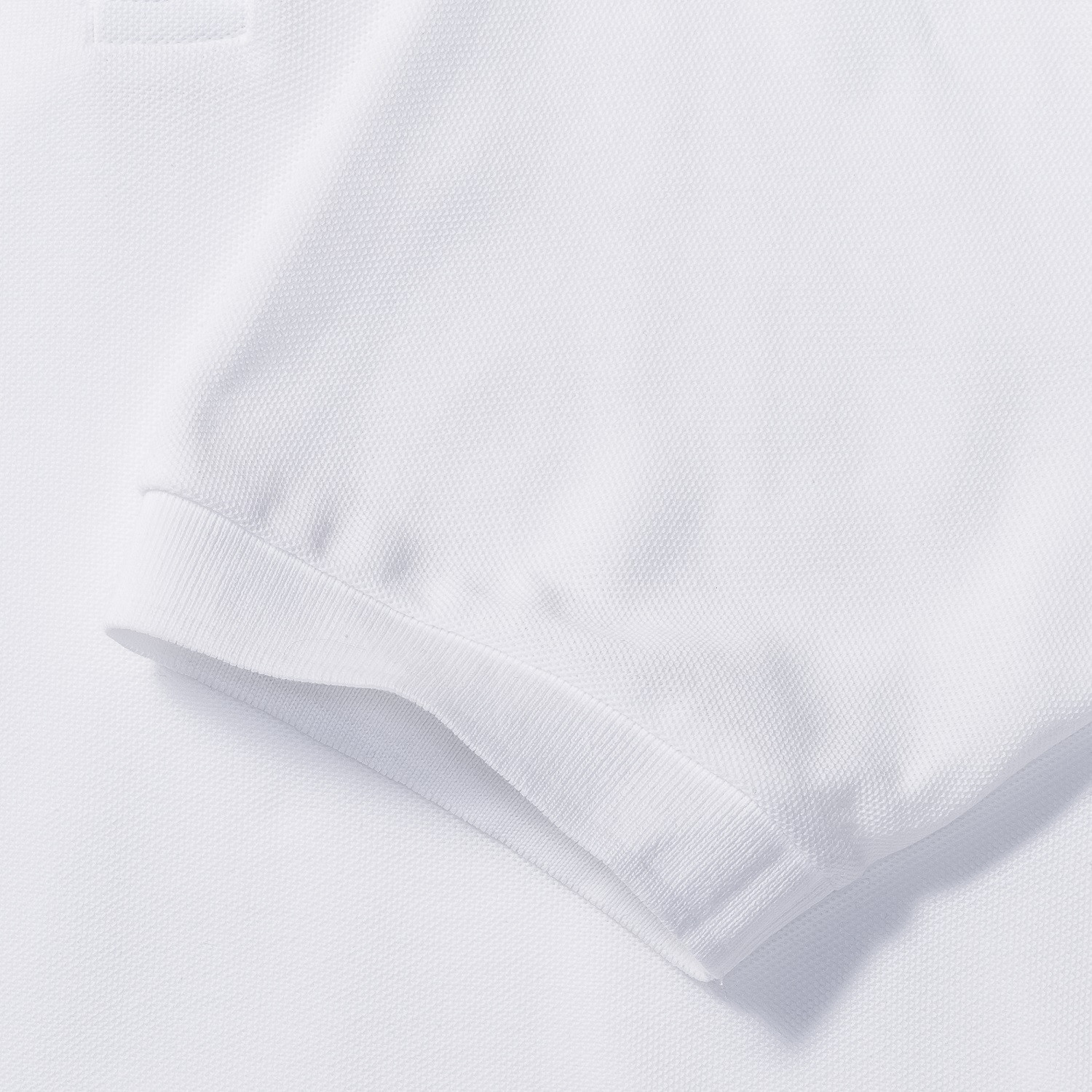 Men's White Polycotton Polo Shirt Russell