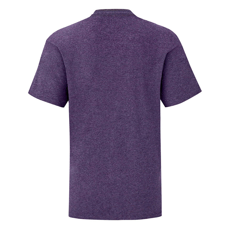 Purple children's t-shirt in combed cotton Fruit of the Loom