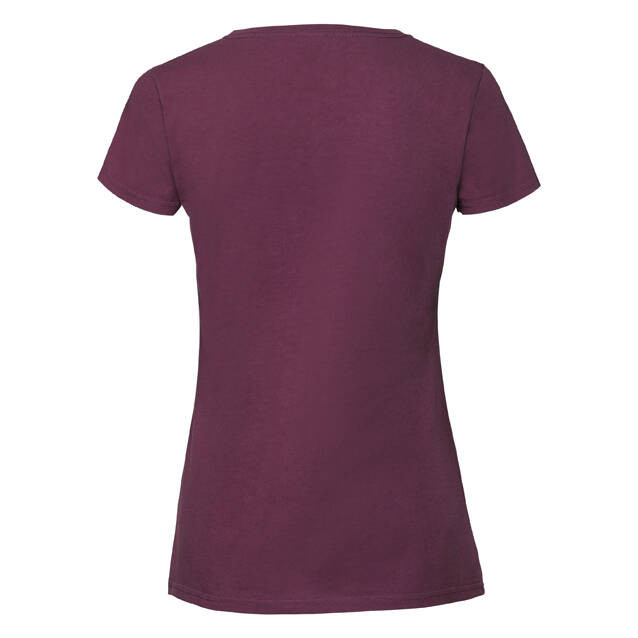 Burgundy Iconic 195 Ringspun Premium Premium Fruit of the Loom