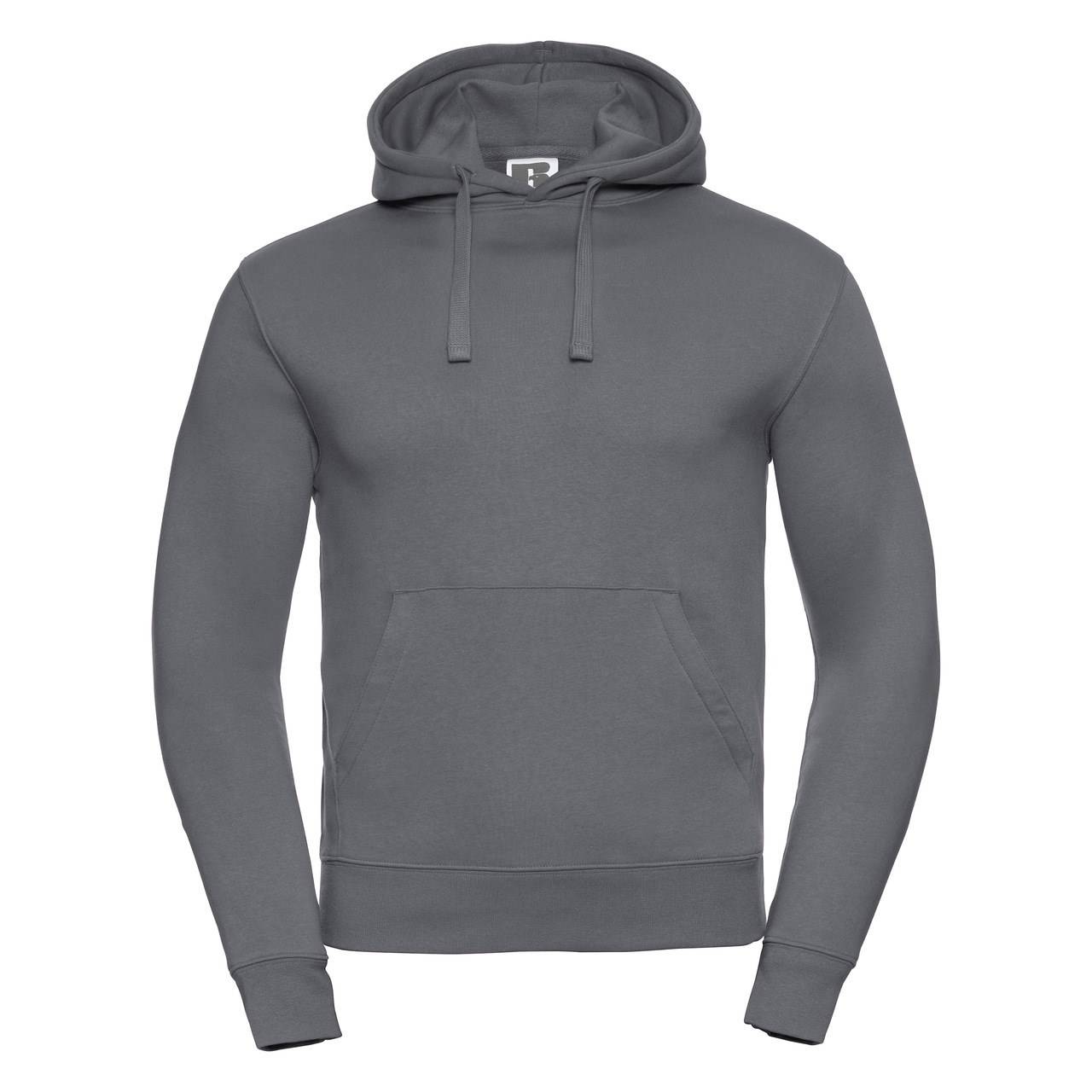 Levně Dark grey men's hoodie Authentic Russell