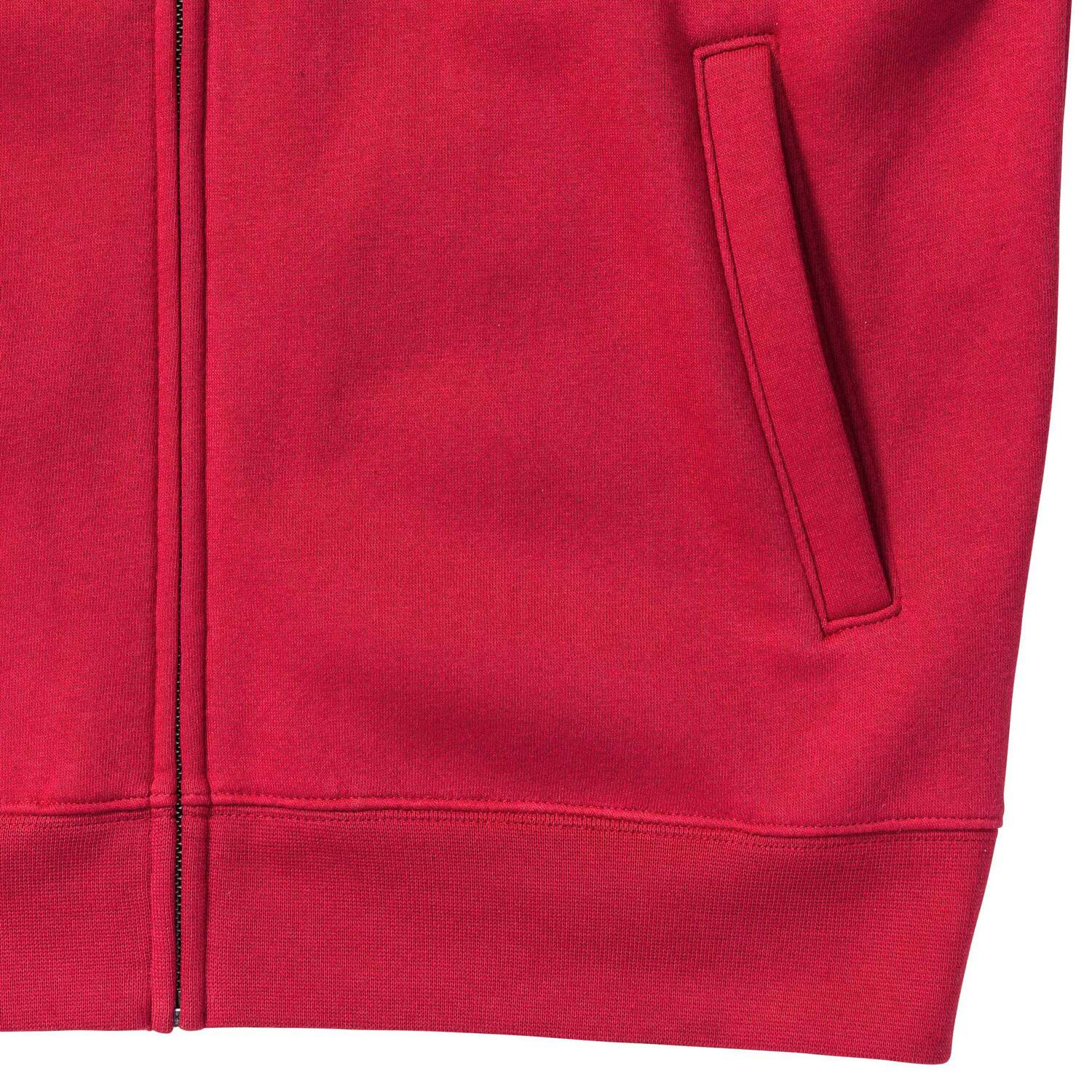Men's Zip Up Sweatshirt - Authentic R267M 80% Plain Ring-Spun Cotton 20% Polyester (Three-Layer Fabric) 280g