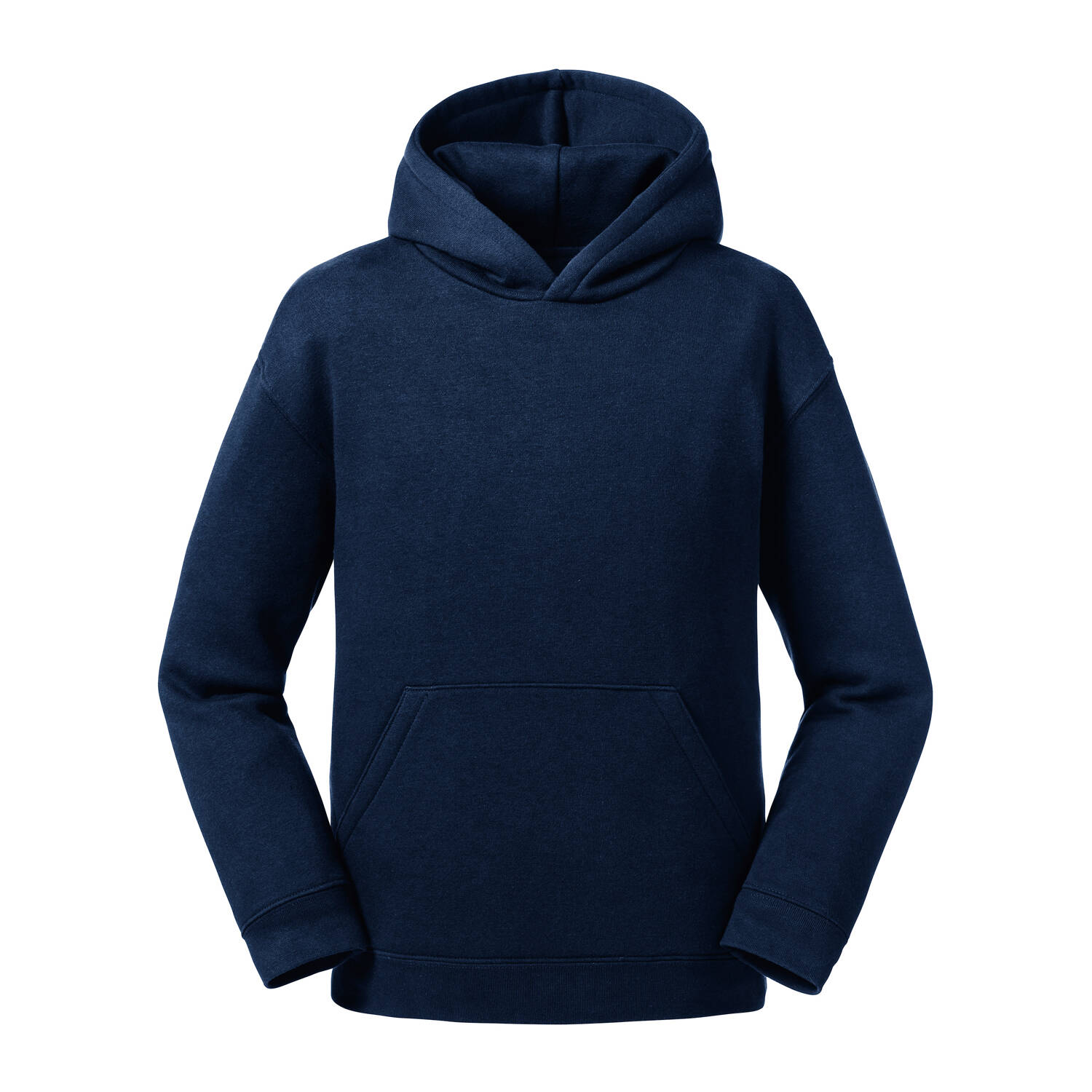 Navy blue children&#039;s hoodie Authentic Russell
