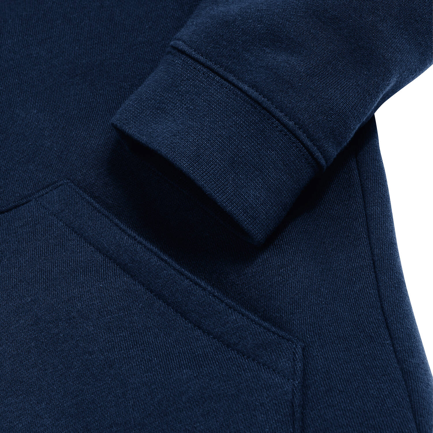 Navy blue children&#039;s hoodie Authentic Russell