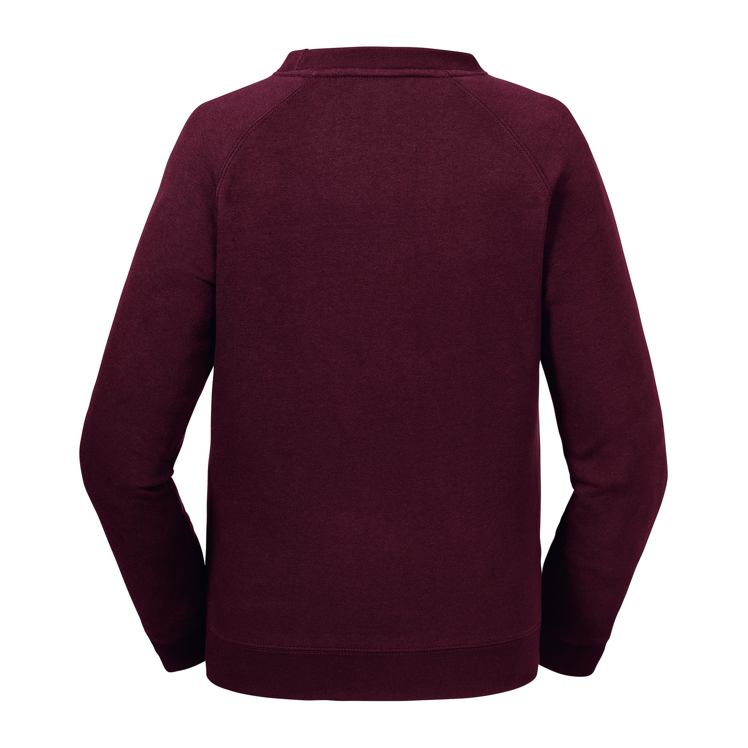 Burgundy sweatshirt Raglan - Authentic Russell