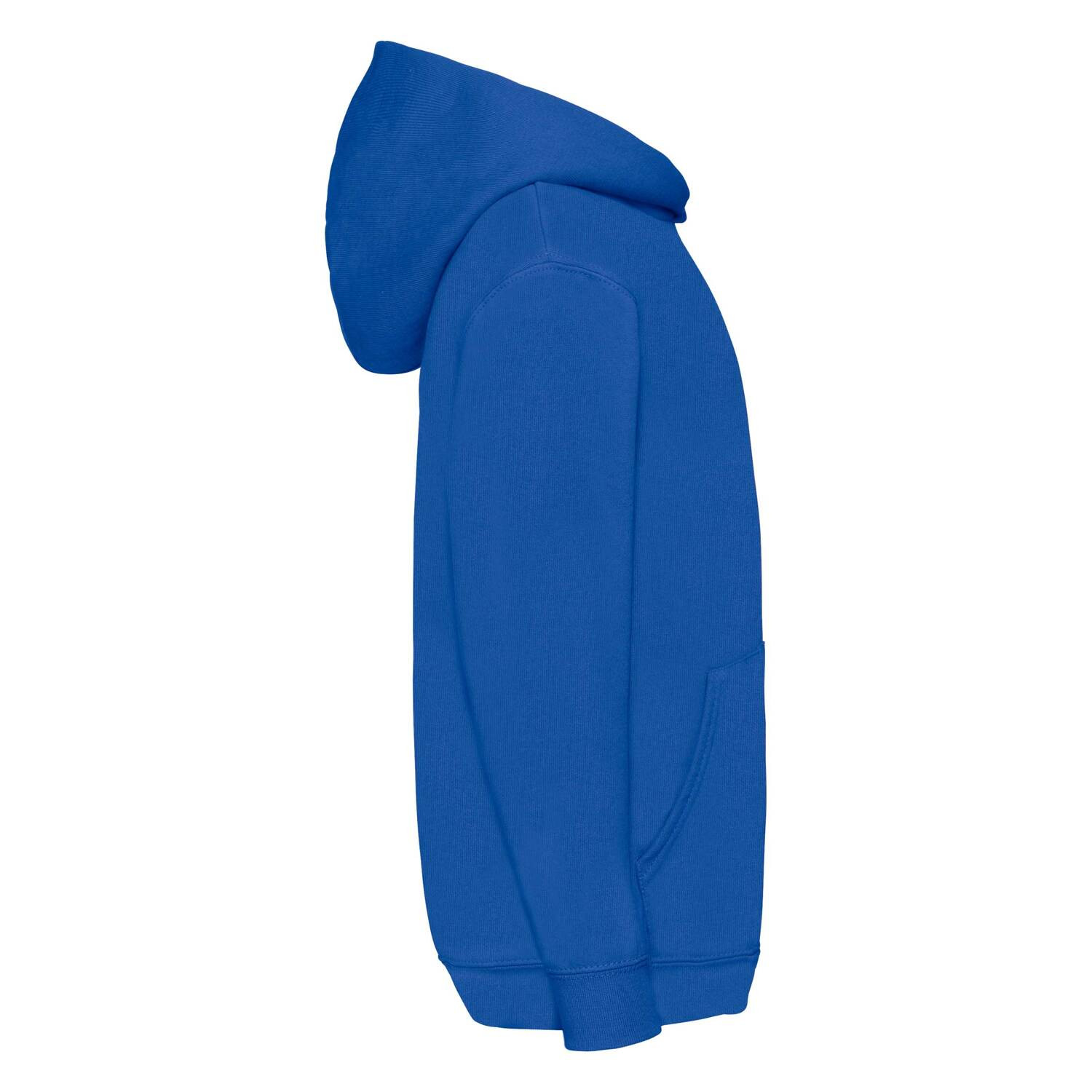 Blue children's sweatshirt Classic kangaroo Fruit of the Loom