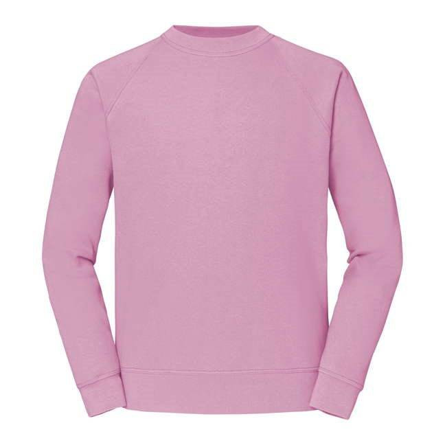 Raglan Men&#039;s Pink Sweat Fruit of the Loom