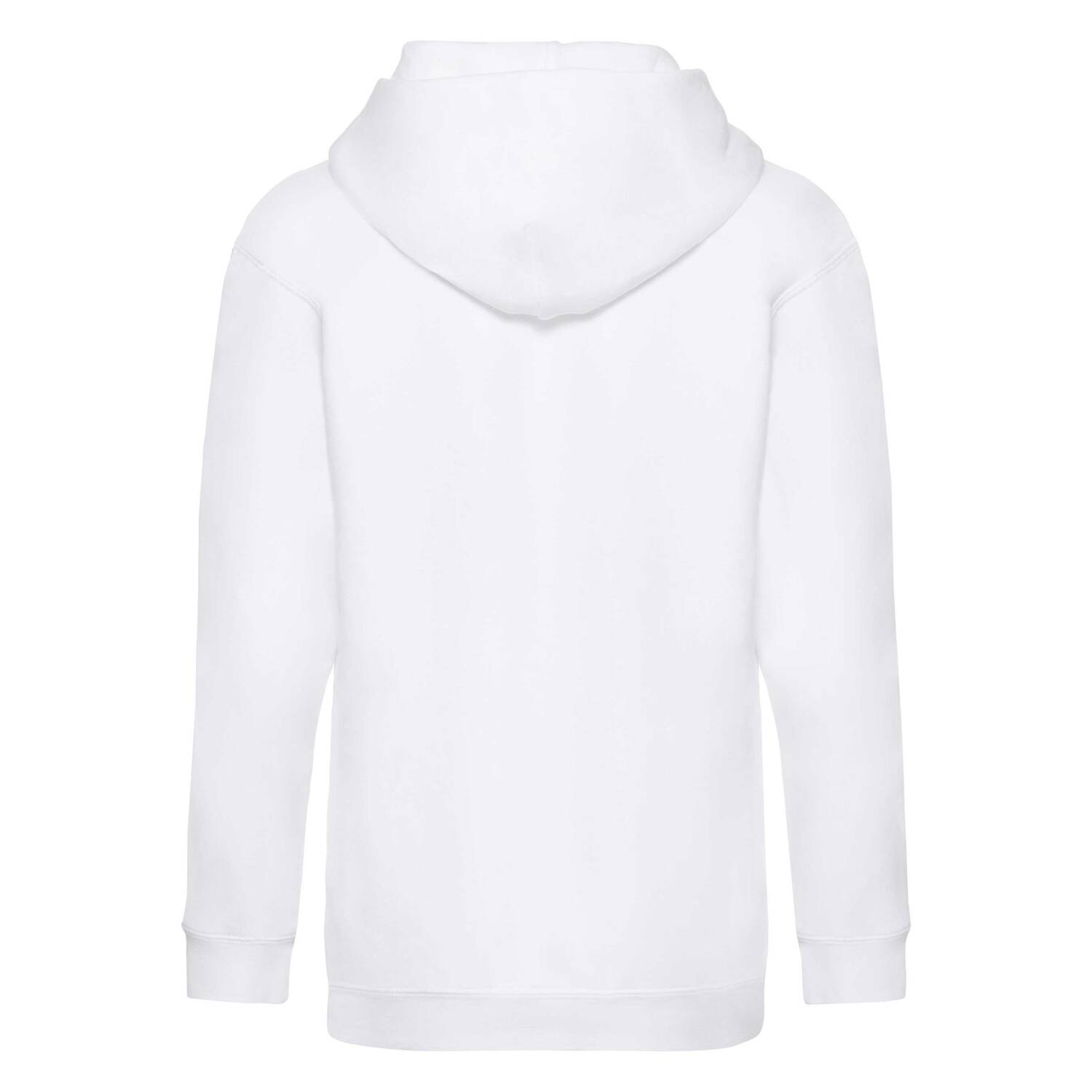 Biała bluza dziecięca Hooded Sweat Fruit of the Loom