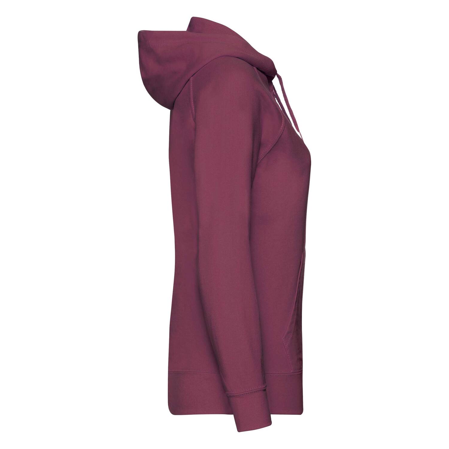 Burgundy hoodie Lady fit Fruit Of The Loom