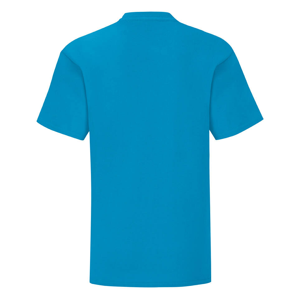 Blue children's t-shirt in combed cotton Fruit of the Loom