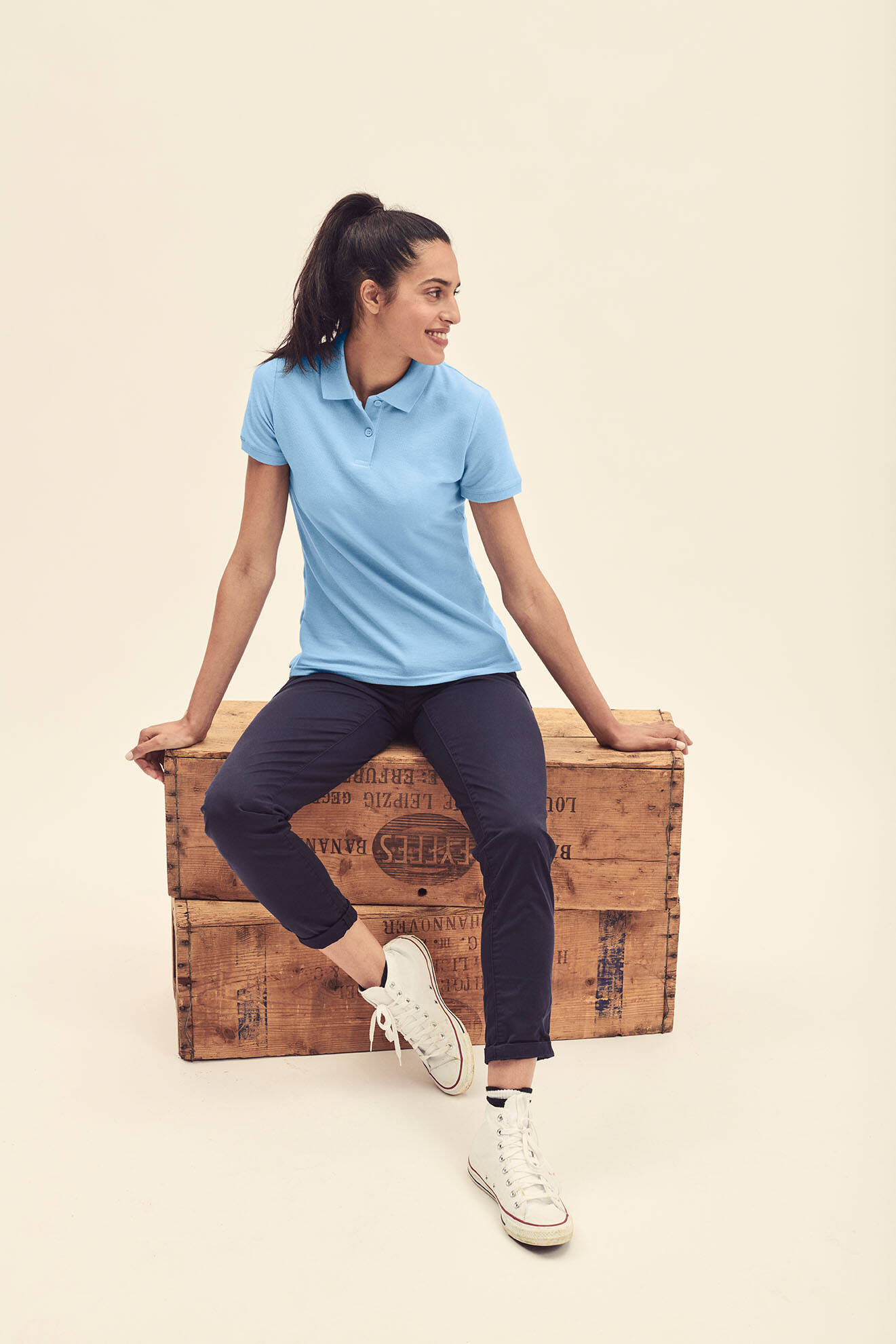T-shirt for women 65/35 Polo 632120 65/35 170g/180g
