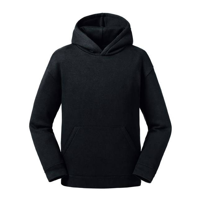 Black children&#039;s hoodie Authentic Russell