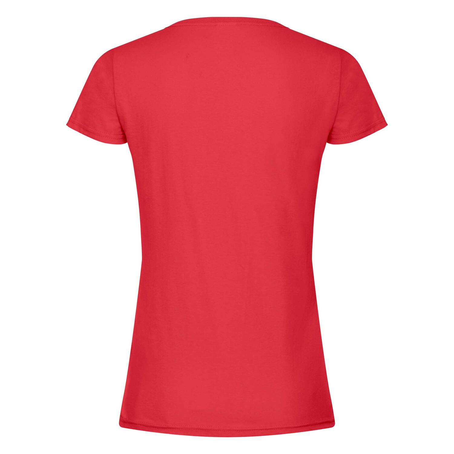 Lady fit Red T-shirt Original Fruit of the Loom