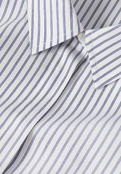 Biela pruhovaná košeľa s Lyocell Tencel™