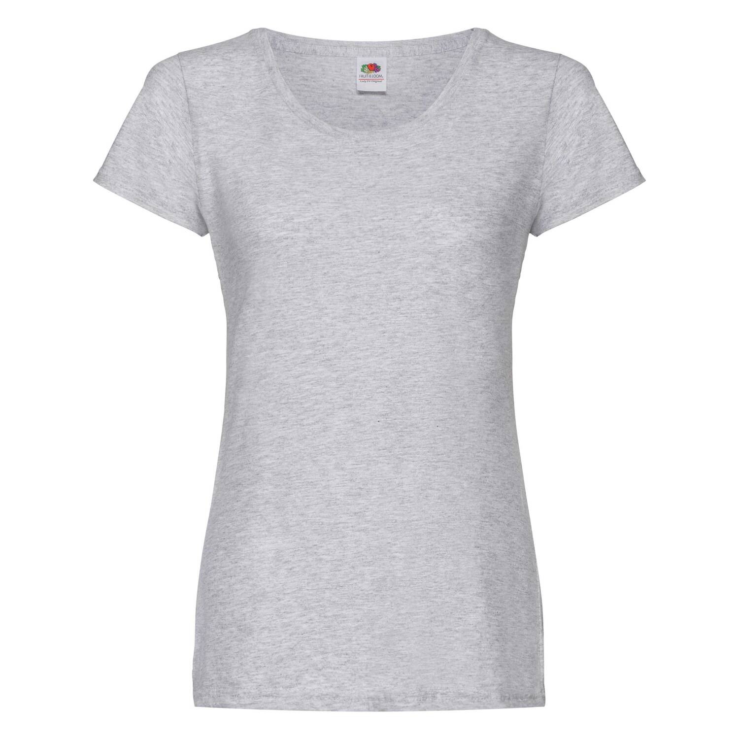 Grey Lady fit T-shirt Original Fruit of the Loom