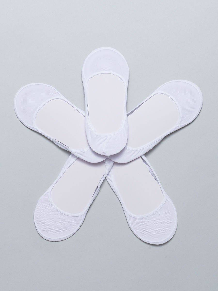 White socks 5-pack Yups ax4139-5. R01