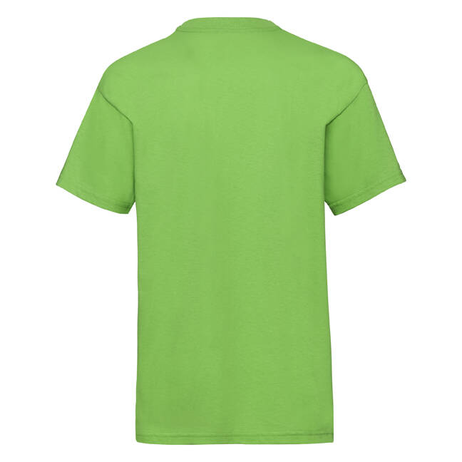 Green Fruit of the Loom Kids Cotton T-shirt