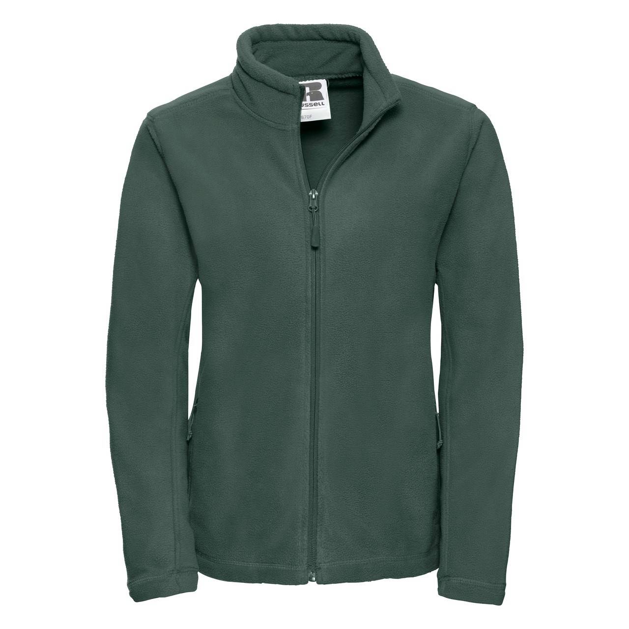 Green Womens Fleece Outdoor Fleece Russell