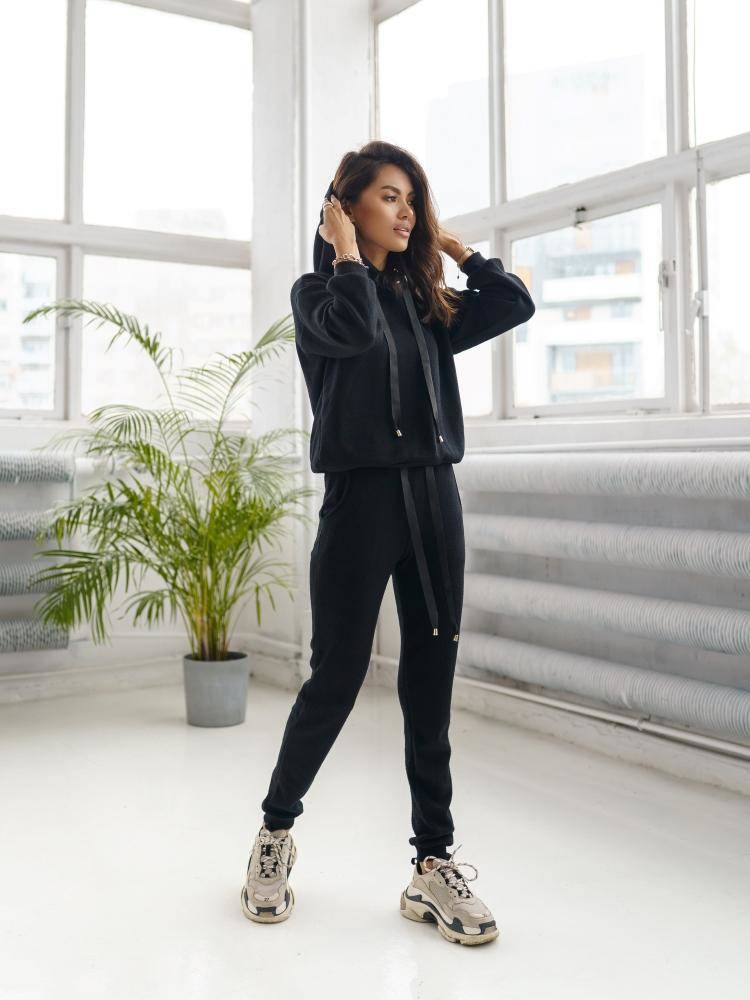 Cocomore black sweatshirt cmgBZ547.R21