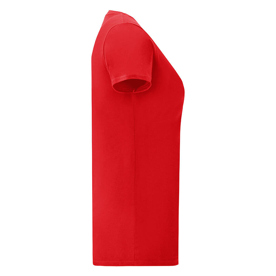 Iconic red Fruit of the Loom Women's T-shirt