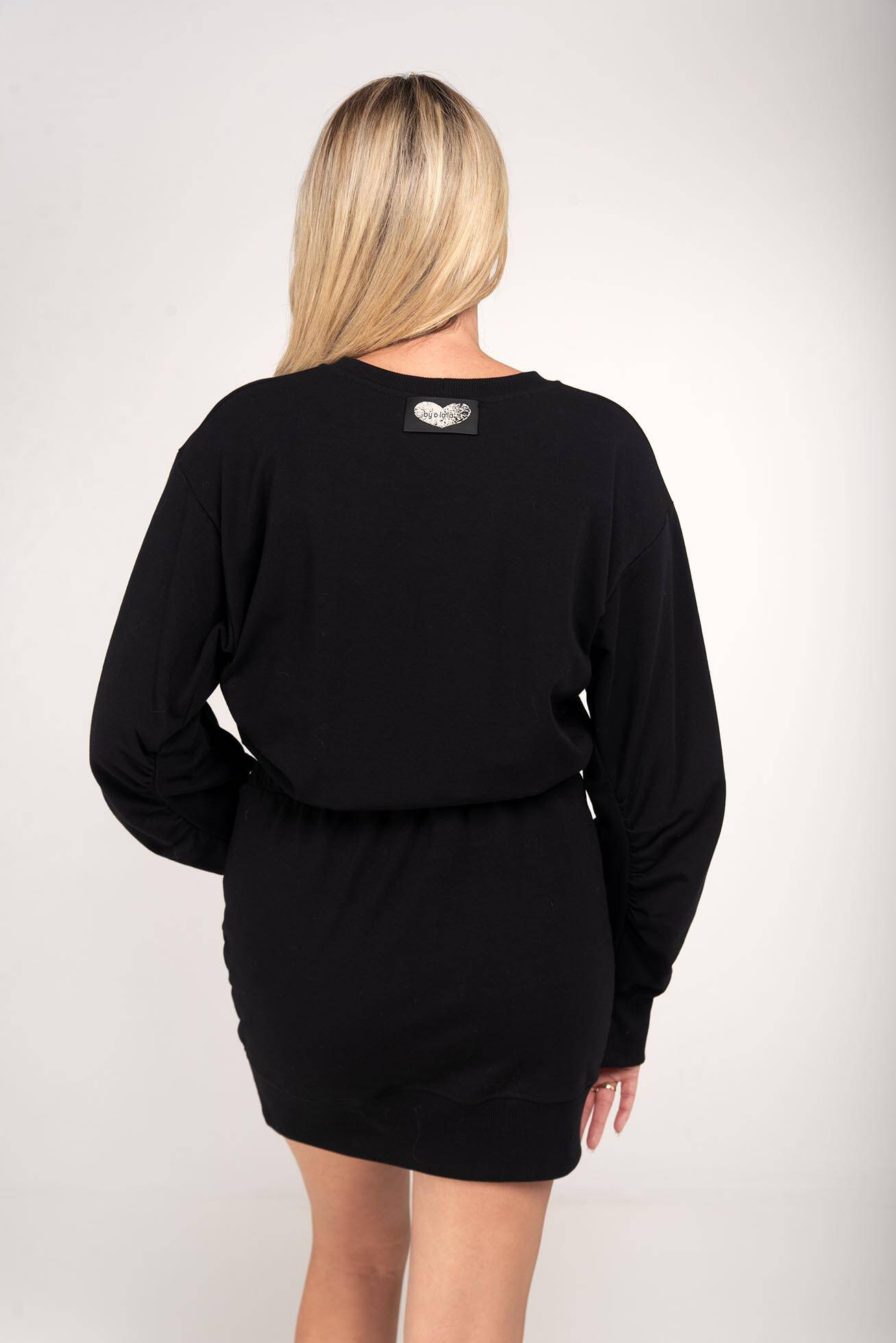 Black sweatshirt dress By o la la