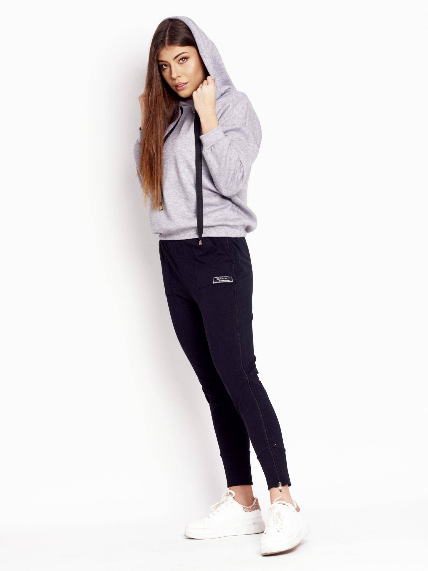 Grey sweatshirt Cocomore cmgBZ547c.R03