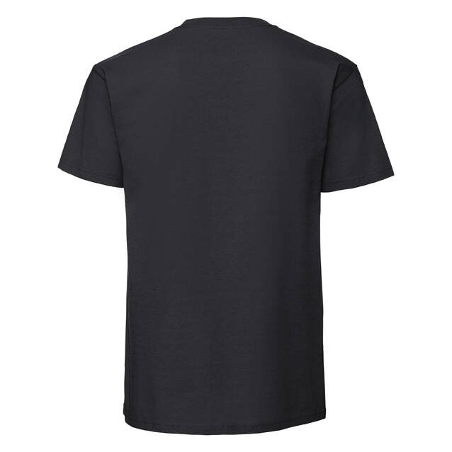 Black Iconic 195 Ringspun Premium Fruit of the Loom