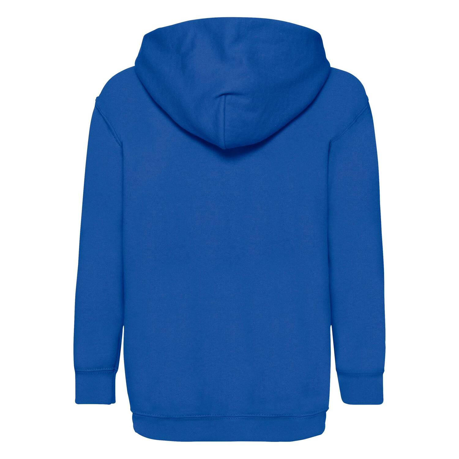 Blue children's sweatshirt Classic kangaroo Fruit of the Loom