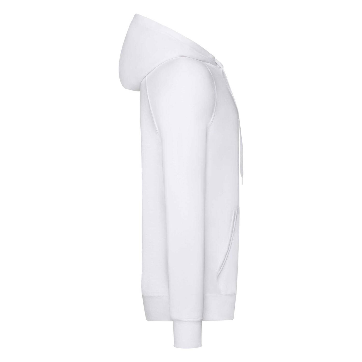 Biała bluza męska z kapturem Lightweight Hooded Sweat Fruit of the Loom