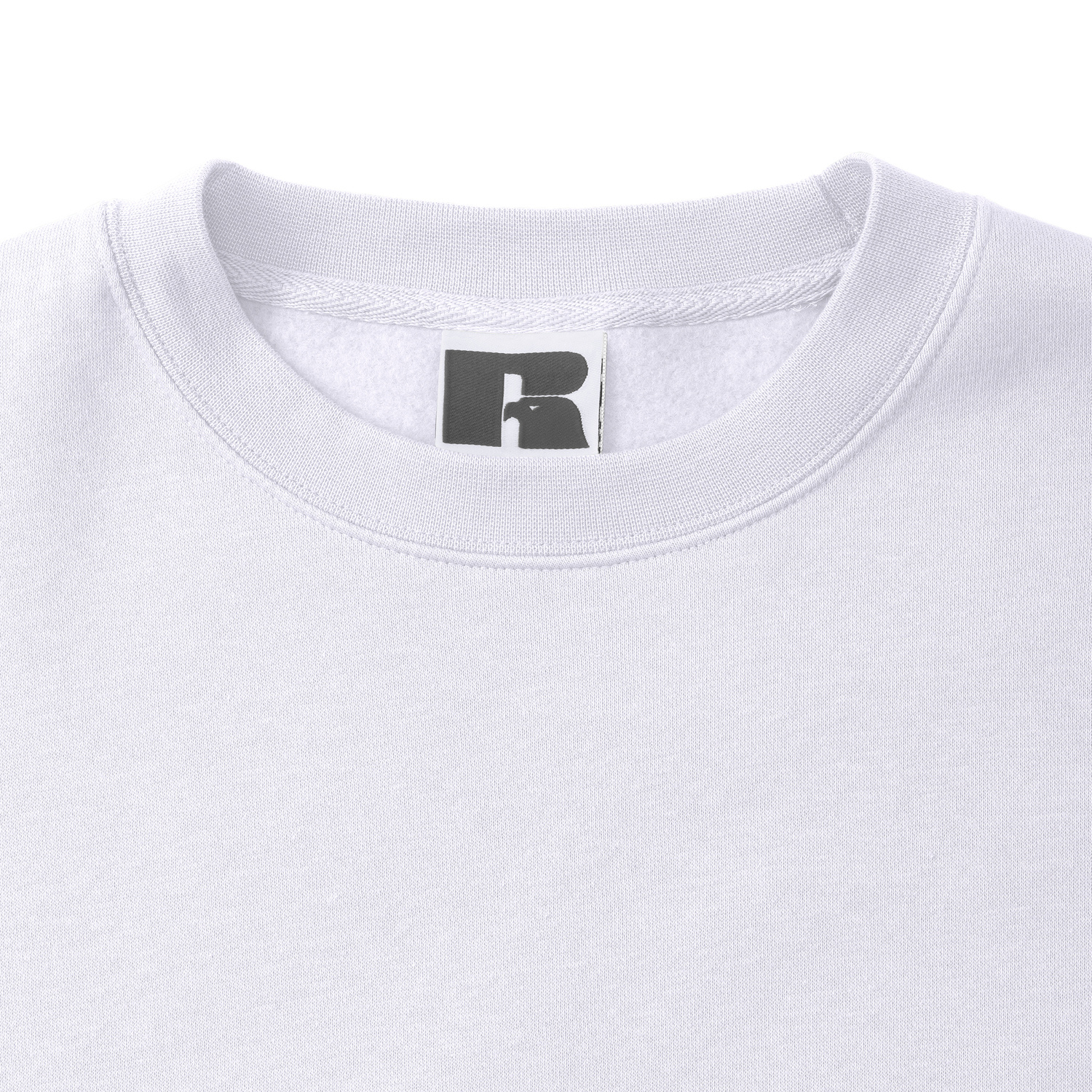 White men's sweatshirt Authentic Russell