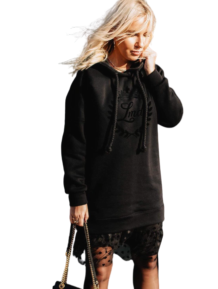 Black sweatshirt LeMonada cxp0482. R21