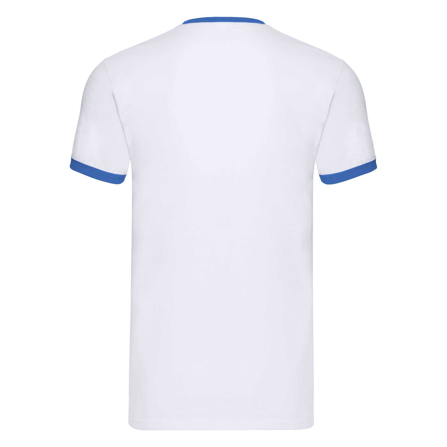 White T-shirt Ringer Fruit of the Loom